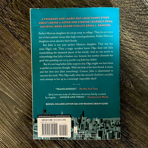 I Am Not Your Perfect Mexican Daughter paperback book - Picture 2 of 2